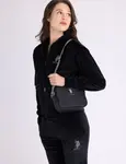 Сумка U.S. Polo Assn Classic Zip Crossbody, черный - фото 3