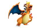 Фигурка G.e.m Pokémon Pikachu, Charizard и Ash MegaHouse - фото
