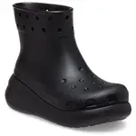 Ботинки Crocs Classic Crush Rain, черный - фото
