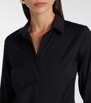 Боди из хлопкового поплина Wolford, черный - фото 6