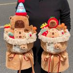 Плюшевая кукла Capybara Bouquet Dolls высотой 32 см Whoops - фото 8