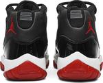 Кроссовки Air Jordan 11 Retro Bred 2001, черный - фото 6