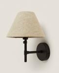 Бра Zara Home Linen Lampshade, светло-бежевый - фото 2