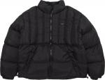 Пуховик Supreme Flannel Reversible Puffer Jacket 'Black', черный - фото 2