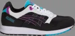 Кроссовки gel saga 'black orchid' Asics, черный - фото