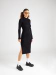 Вязаное платье VERO MODA Knitted dress VMLYNZI, черный - фото 2