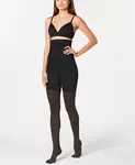 Высокие утягивающие колготки SPANX, черный - фото