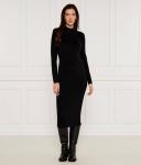 Шерстяное платье Michael Kors, черный - фото