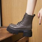 Ботинки Martin Boot женские Milan Love Song, серый - фото 9