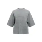 Свитер Object Reynard 2/4 short sleeve, серый - фото