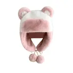 Милый плюшевый медвежонок в шапке-ушанке Brangdy, серый - фото 3