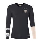 Футболка с длинным рукавом VAUDE Monviso Wool, черный - фото 3