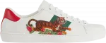 Кроссовки Gucci Ace Tiger Patch, белый - фото