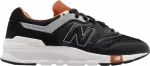 Кроссовки New Balance 997, черный/серый/оранжевый - фото 2