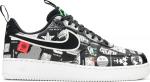 Кроссовки Nike Air Force 1 '07 LX 'Worldwide Pack - Black', черный - фото