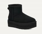 Угги UGG Classic Mini Platform, черный - фото 3