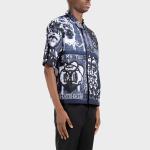 Рубашка мужская синяя Givenchy, синий - фото 5