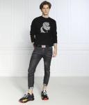 Толстовка Karl Lagerfeld Regular Fit с принтом логотипа, черный - фото 2