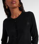 Кардиган с логотипом Toteme, черный - фото 4