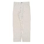 Брюки Carhartt WIP x Palace Double Knee 'Hickory Wax/Black', кремовый/черный - фото