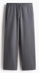 Спортивные брюки H&M Loose Fit, серый - фото