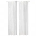 Гардины Ikea Silverlönn, 2 шт, 145x300, белый - фото