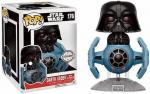 Фигурка Funko POP! Star Wars Tie Fighter with Darth Vader Exclusive - фото