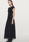 Платье Massimo Dutti Maxi dress, Black - фото 2