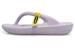 Шлепанцы унисекс лавандовые Taw&Toe - фото