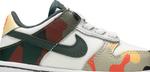 Кроссовки Nike Dunk Low SE TD 'Sail Multi-Camo', многоцветный - фото 3