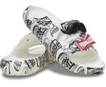 Шлепанцы Crocs Classic x Pringles Unisex, черный/белый - фото 2