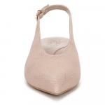 Туфли на каблуке Nicolette Naturalizer, sand beige metallic leather - фото 3