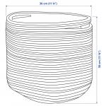 Сумка для хранения Ikea Strandskata 30 см, мультиколор - фото 7