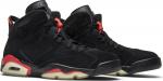 Кроссовки Air Jordan 6 Retro Infrared Pack Black, черный - фото 8