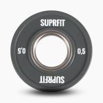 Suprfit Mini Bumper Plates (одинарные) - 0,5 кг, Серый - фото 2