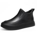 G5 Ботильоны мужские черные - фото