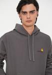 Худи Carhartt WIP HOODED AMERICAN SCRIPT, Porphyry/Grey - фото 6