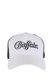 Бейсболка Buffalo TRUCKER, White/Black/White - фото 3