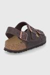 Миланские кожаные сандалии Birkenstock, коричневый - фото 3