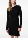TWINSET мини-платье с длинными рукавами, черный - фото 2