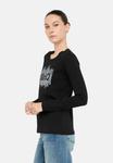 Топ LIU JO LONG-SLEEVED , P/Black - фото 6