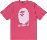 Футболка BAPE Overdye By Bathing Ape Relaxed Tee 'Pink', розовый - фото 2