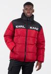 Куртка Karl Kani RETRO ESSENTIAL PUFFER, темно-красный - фото