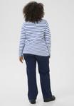 Джемпер Kaffe Curve Jumper, Blue Chalk Stripe/Blue - фото 3