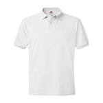 Футболка-поло Hanes Ecosmart, белый - фото