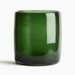 Подсвечник H&M Glass, 17 см, зеленый - фото