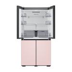 Холодильник Samsung Bespoke 620L, RF60A91C355, белый/розовый - фото 4