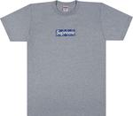 Футболка Supreme Bandana Box Logo Tee 'Heather Grey', серый - фото 2