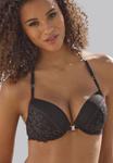 Бюстгальтер LASCANA FRONT CLOSURE, Black - фото