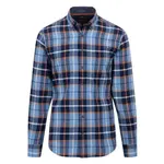 Рубашка Fynch Hatton 14106030, синий - фото